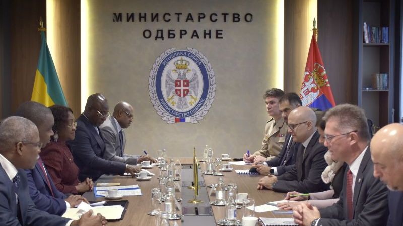 Uspostavljanje saradnje sa Gabonom u oblasti odbrane